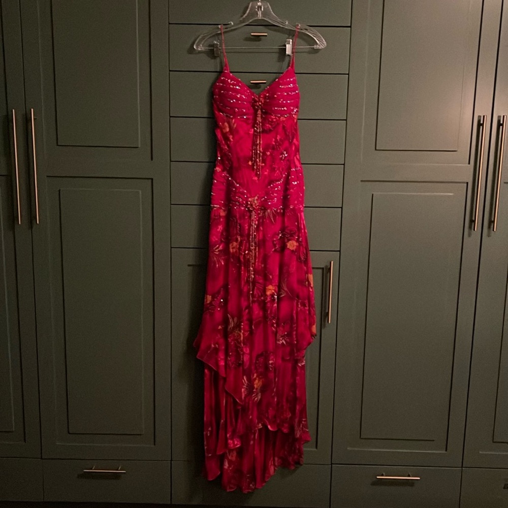 Sue Wong beaded formal dress